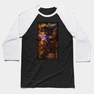 Alistar Mosaic Portrait 4 Baseball T-Shirt